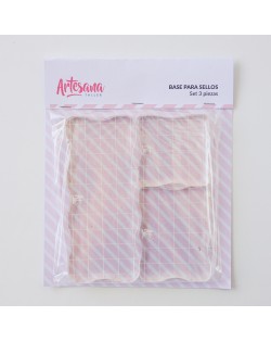 SET 3 BASES PARA SELLO ARTESANA TALLER 2