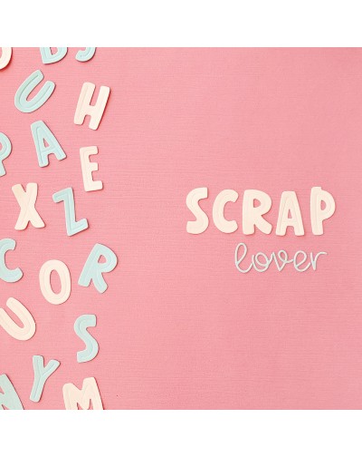 TROQUEL ABECEDARIO 1 27 PIEZAS ARTESANA TALLER