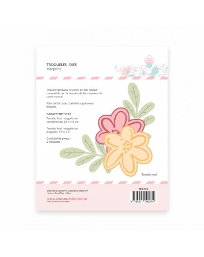 TROQUEL MARGARITA ARTESANA TALLER