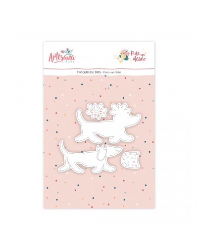 TROQUEL PERRO SALCHICHA PIDE UN DESEO MAS ARTESANA TALLER