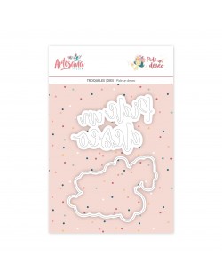 TROQUEL FRASE PIDE UN DESEO MAS ARTESANA TALLER