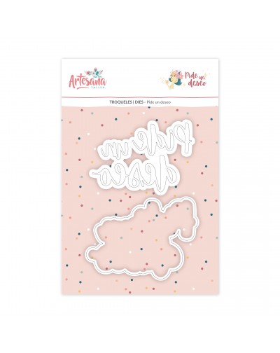 TROQUEL FRASE PIDE UN DESEO MAS ARTESANA TALLER