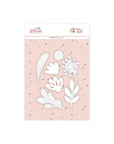 TROQUEL BOUQUET PIDE UN DESEO MAS ARTESANA TALLER