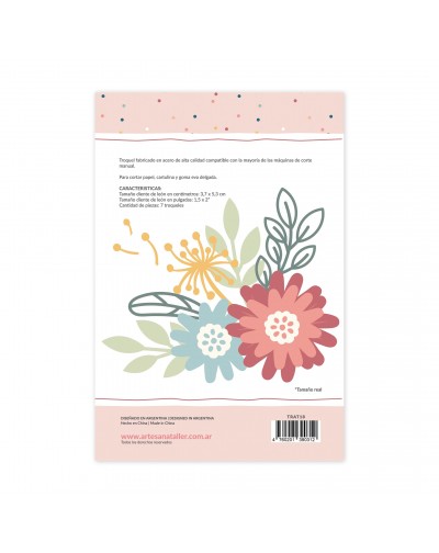 TROQUEL BOUQUET PIDE UN DESEO MAS ARTESANA TALLER