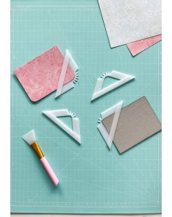 ESCUADRAS PARA ESQUINAS REDONDEADAS 4 PIEZAS ARTESANA TALLER 2