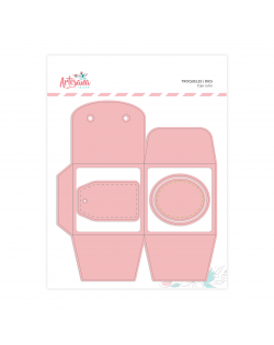 TROQUEL CAJA CUBO ARTESANA TALLER