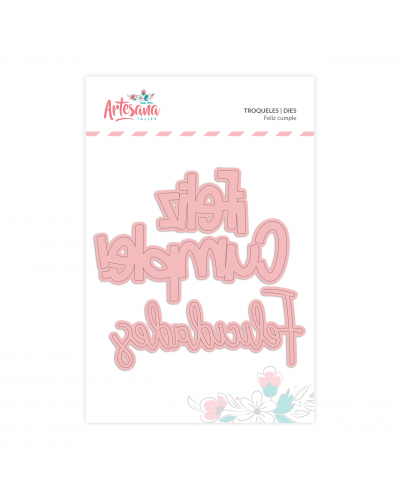TROQUEL FELIZ CUMPLE ARTESANA TALLER