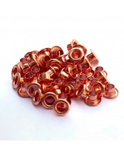 OJALILLOS ROSE GOLD 5MM x50u. ARTESANA TALLER 2