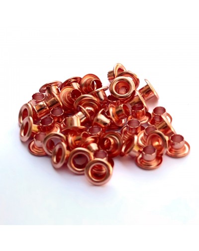 OJALILLOS ROSE GOLD 5MM x50u. ARTESANA TALLER