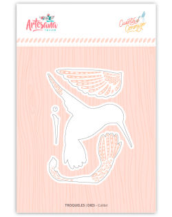 TROQUEL COLIBRI CUENTA CONMIGO ARTESANA TALLER