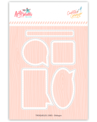 TROQUEL DIALOGOS CUENTA CONMIGO ARTESANA TALLER
