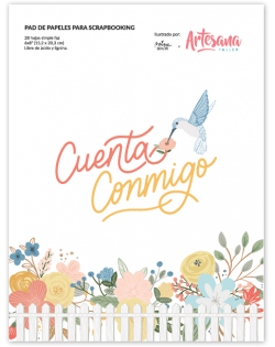 PAD DE PAPELES 6x8" CUENTA CONMIGO ARTESANA TALLER