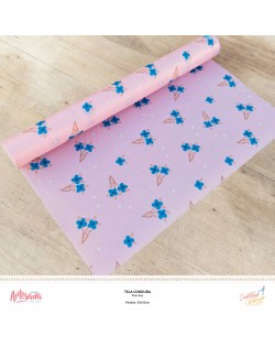 TELA FLORCITAS CUENTA CONMIGO ARTESANA TALLER