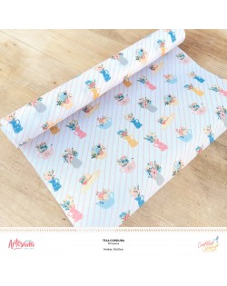 TELA PRIMAVERA CUENTA CONMIGO ARTESANA TALLER