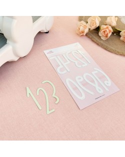 TROQUEL NUMEROS CUENTA CONMIGO ARTESANA TALLER 2