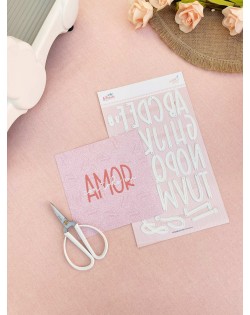 TROQUEL ABECEDARIO CUENTA CONMIGO ARTESANA TALLER 2