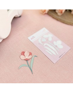 TROQUEL FLOR SILVESTRE CUENTA CONMIGO ARTESANA TALLER 2