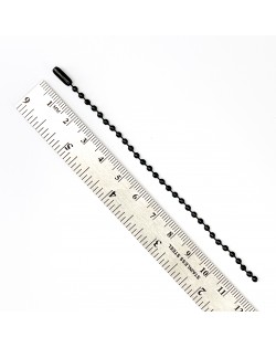 CADENAS METALICAS COLOR NEGRO X 5 U ARTESANA TALLER 2