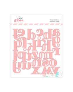 TROQUEL ABECEDARIO VINTAGE ARTESANA TALLER