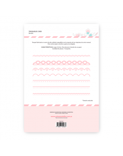 TROQUEL BORDES ARTESANA TALLER