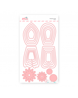 TROQUEL PETALOS ARTESANA TALLER