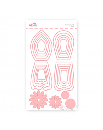 TROQUEL PETALOS ARTESANA TALLER