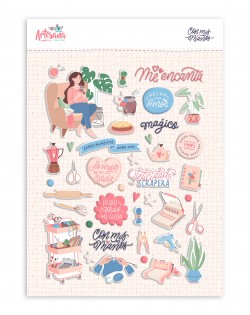 STICKERS PUFFY/PEGATINAS ACOLCHADAS CON MIS MANOS...