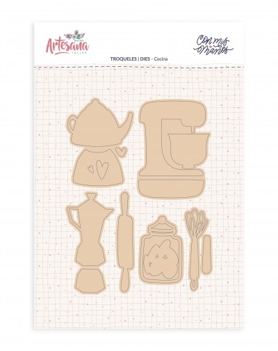 TROQUEL COCINA CON MIS MANOS ARTESANA TALLER