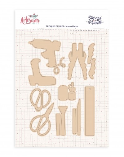 TROQUEL MANUALIDADES CON MIS MANOS ARTESANA TALLER