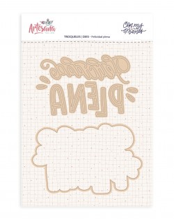 TROQUEL FELICIDAD PLENA CON MIS MANOS ARTESANA TALLER