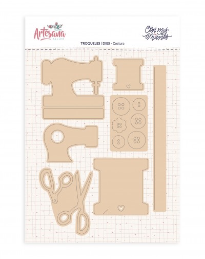 TROQUEL COSTURA CON  MIS MANOS ARTESANA TALLER