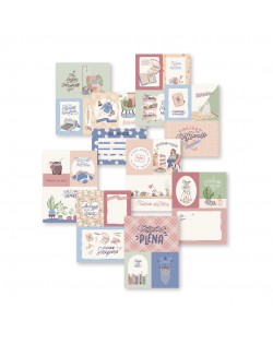 TARJETAS RECORTABLES 6x8" CON MIS MANOS ARTESANA TALLER