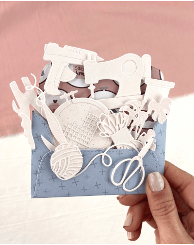 TROQUEL TEJIDO Y BORDADO CON MIS MANOS ARTESANA TALLER