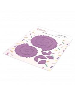 TROQUEL ROSITA 3D ENROLLABLE BY GUIA DE MANUALIDADES...