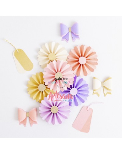 TROQUEL TROQUEL MINI EMBELLISHMENTS MIX﻿ BY GUIA DE MANUALIDADES ARTESANA TALLER