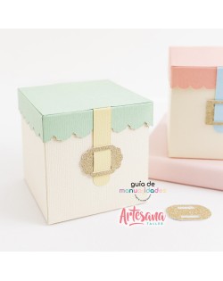 TROQUEL CAJA CUBO SORPRESA BY GUIA DE MANUALIDADES... 2