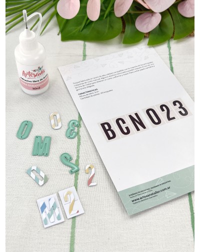 TROQUEL ABECEDARIO DESTINO DIARIO DE VIAJE ARTESANA TALLER