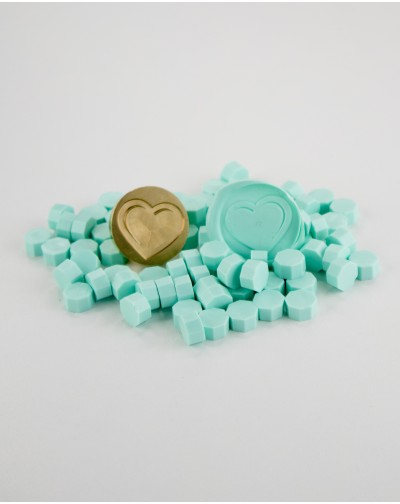 PERLAS PARA LACRE COLOR MENTA ARTESANA TALLER