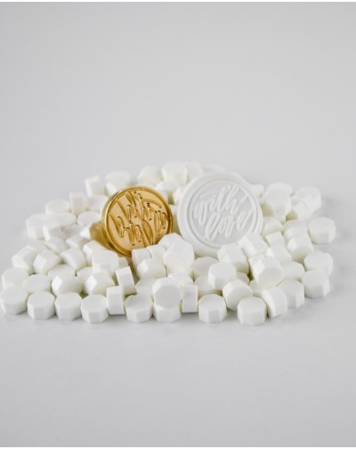 PERLAS PARA LACRE COLOR BLANCO ARTESANA TALLER