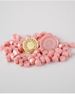 PERLAS PARA LACRE COLOR ROSA PERLADO ARTESANA TALLER 2