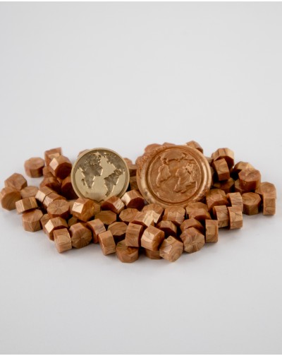 PERLAS PARA LACRE COLOR BRONCE ARTESANA TALLER