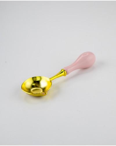 CUCHARA PARA LACRE COLOR ROSA ARTESANA TALLER