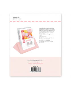 TROQUEL CALENDARIO DE MESA ARTESANA TALLER 2