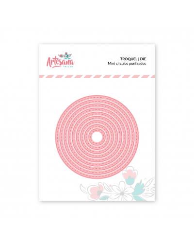 TROQUEL MINI CIRCULOS PUNTEADOS ARTESANA TALLER