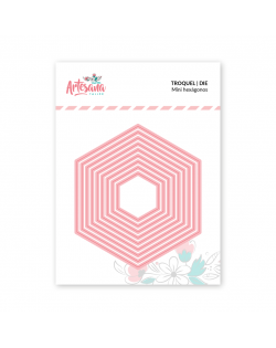 TROQUEL MINI HEXAGONOS ARTESANA TALLER