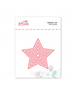TROQUEL MINI ESTRELLAS ARTESANA TALLER