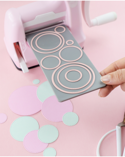 TROQUEL MINI CIRCULOS PUNTEADOS ARTESANA TALLER