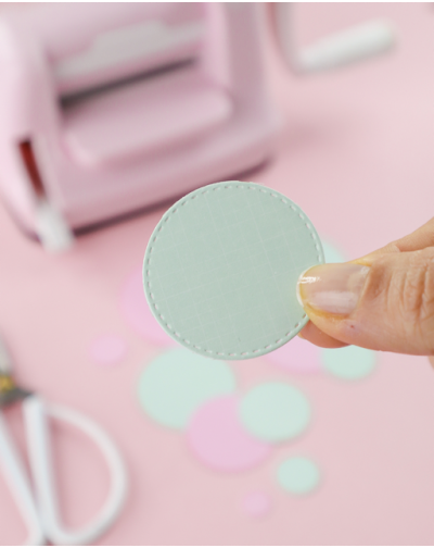 TROQUEL MINI CIRCULOS PUNTEADOS ARTESANA TALLER