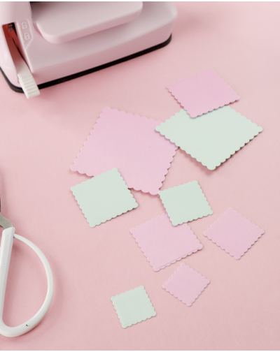 TROQUEL MINI CUADRADOS ONDEADOS ARTESANA TALLER