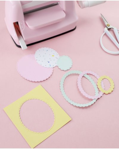 TROQUEL MINI OVALOS ONDEADOS ARTESANA TALLER